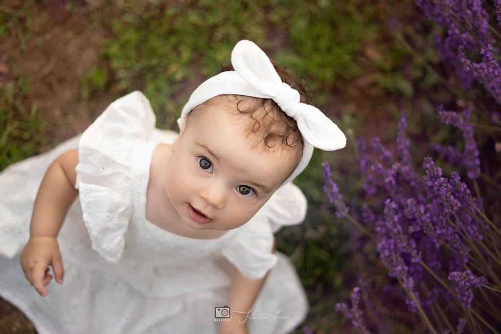 ritratto bambini lavanda
